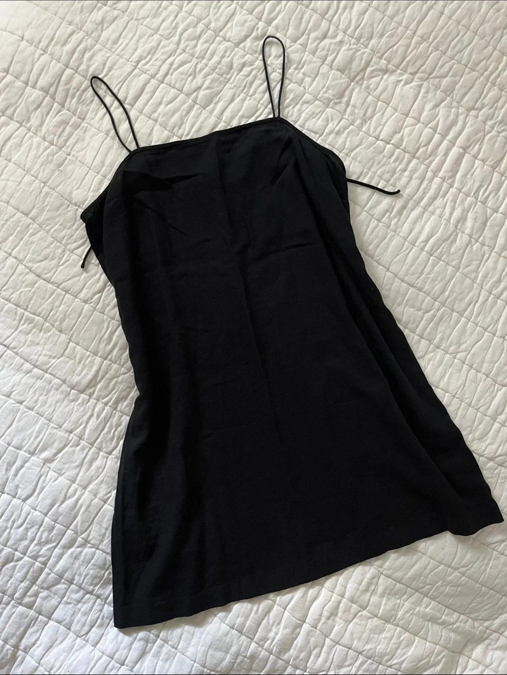 Old Navy Linen Blend Tie Strap Mini Dress